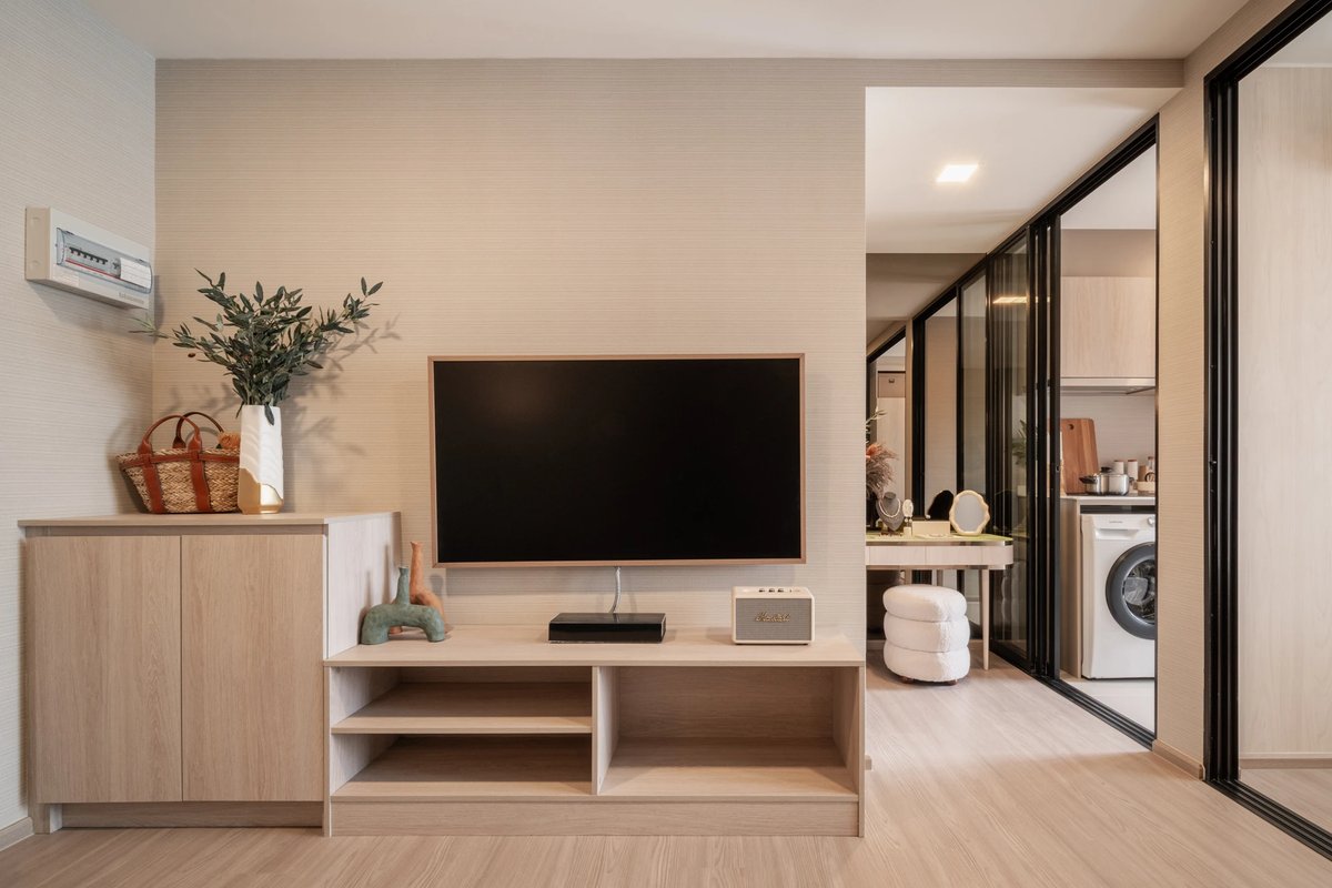 The Base Bukit — show unit living area